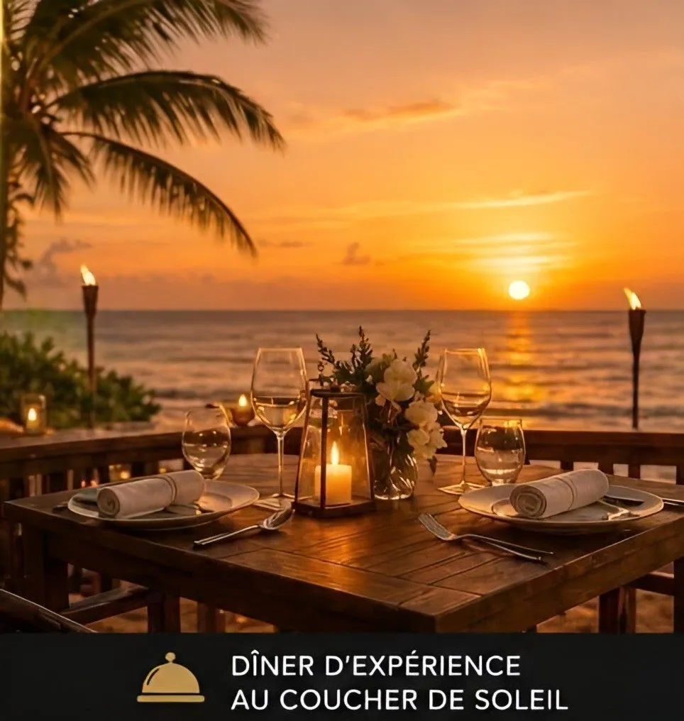 Dîners & expériences au coucher du soleil